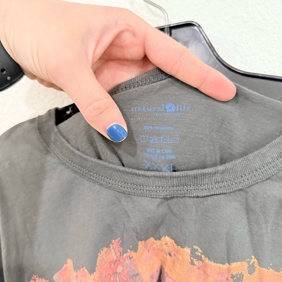 Natural Life Graphic Long Sleeve T-Shirt Women’s Size XXXL - Picture 3 of 5